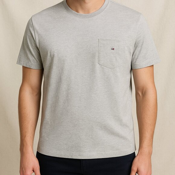 Tommy Hilfiger Other - Tommy Hilfiger Men's Grey Crew Neck Pocket Tee - Size L